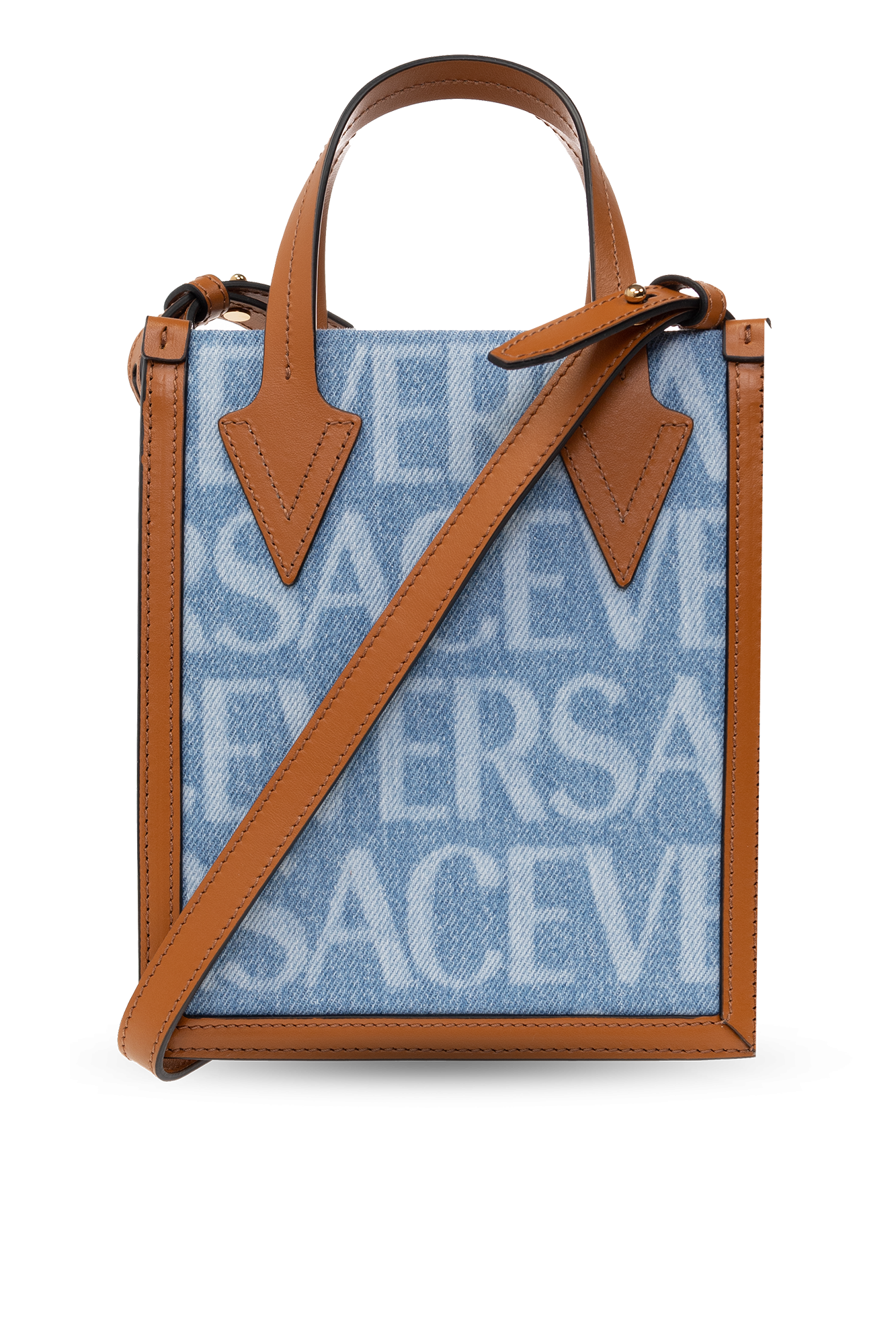 Blue 'La Vacanza' collection shopper bag Versace - Ring